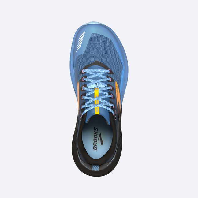 国内配送 BROOKS Cascadia 16 BLACK /BLUE Women's Brooks Cascadia 16 | Marathon Sports