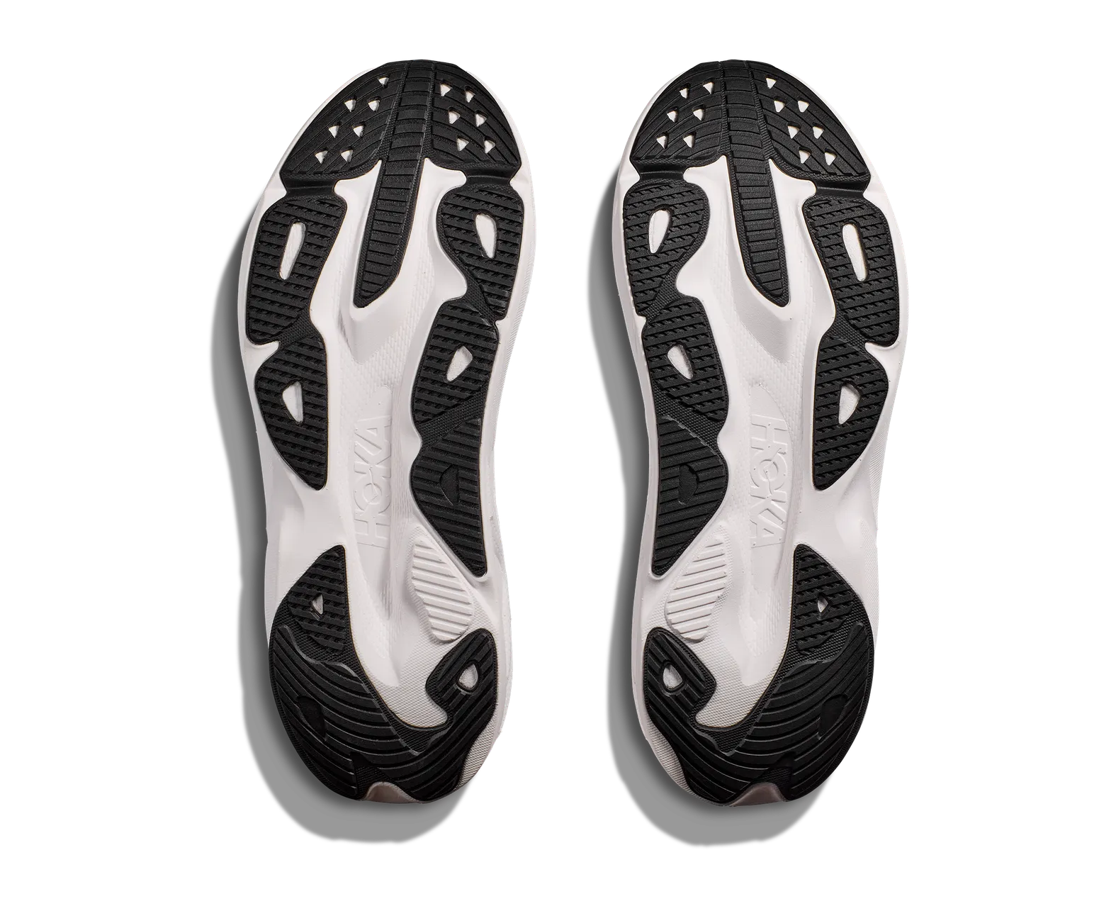 NEW HOKA men\'s skyflow shoe in black/white HOKA Skyflow Men main image 2