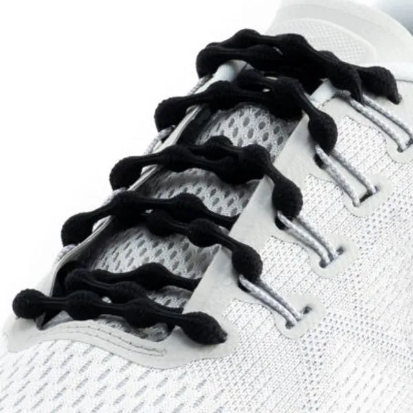 Caterpy Original No-Tie Laces Jaguar Black